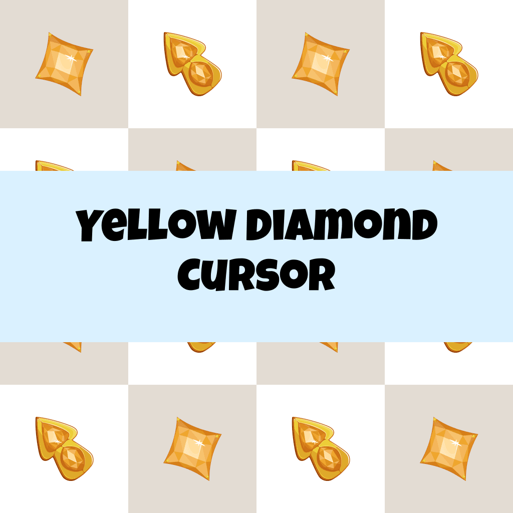 Preview Yellow Diamond cursor custom cursor pack